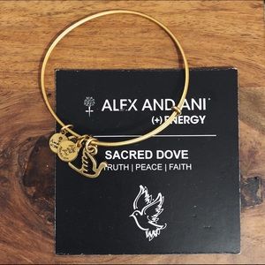 Alex + Ani Positive Energy Bangle - Sacred Dove